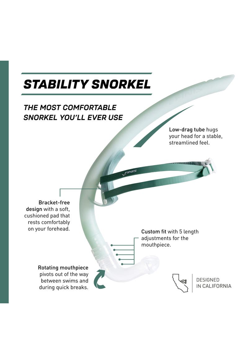 Stability Snorkel, Alternate, color, Sage