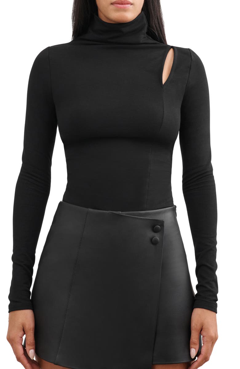 Marcella Lennox Asymmetric Long Sleeve Top, Main, color,