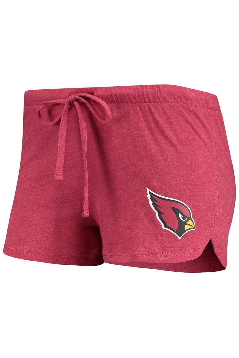 Women's Concepts Sport Cardinal Arizona Cardinals Meter Knit Long Sleeve Raglan Top & Shorts Sleep Set, Alternate, color, Cardinal