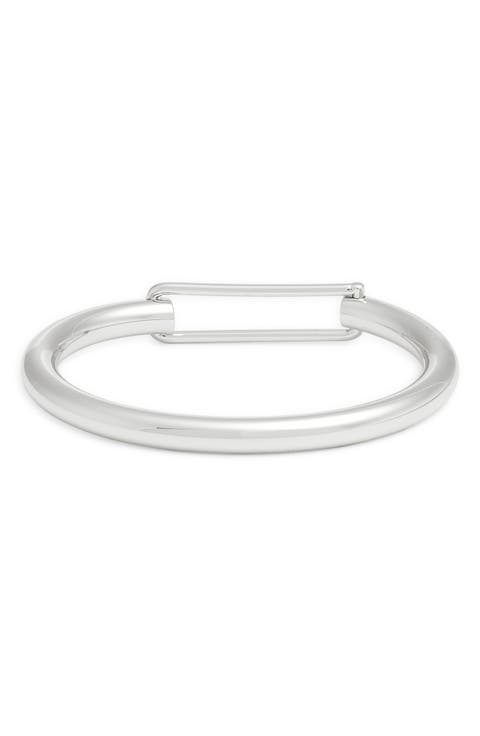 Open Rectangle Closure Bangle