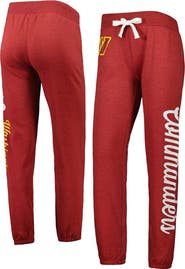 G-III 4HER BY CARL BANKS Women's G-III 4Her by Carl Banks Burgundy Washington Commanders Scrimmage Fleece Pants