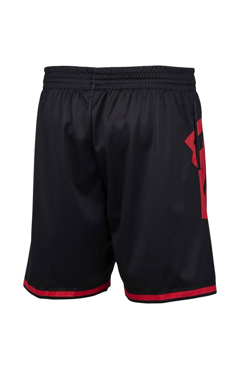 Mitchell & Ness Men's Mitchell & Ness Black Toronto Raptors Hardwood Classics Big Face 2.0 Shorts, Alternate, color, 