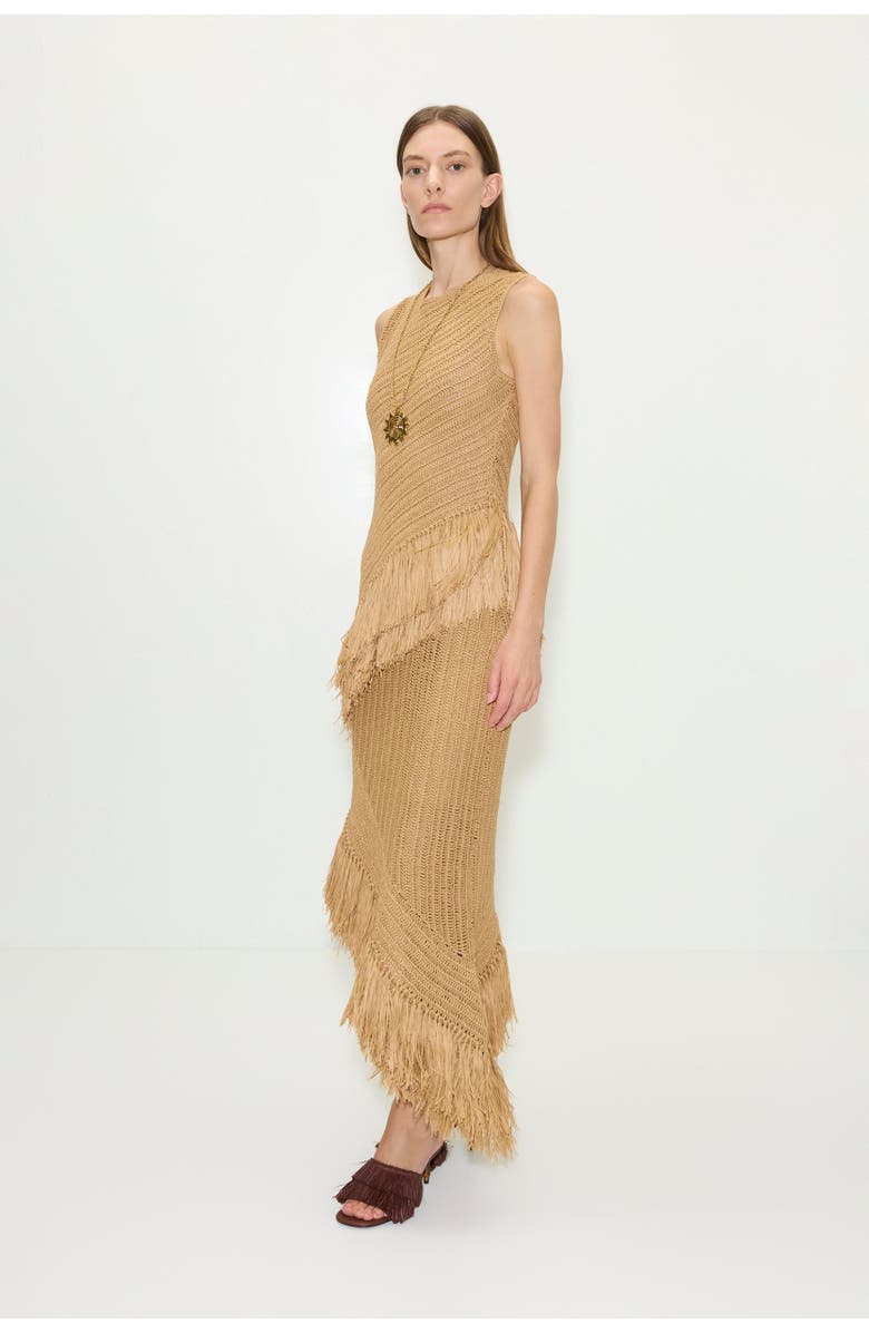 SIMONMILLER Beja Crochet Dress, Alternate, color, Natural
