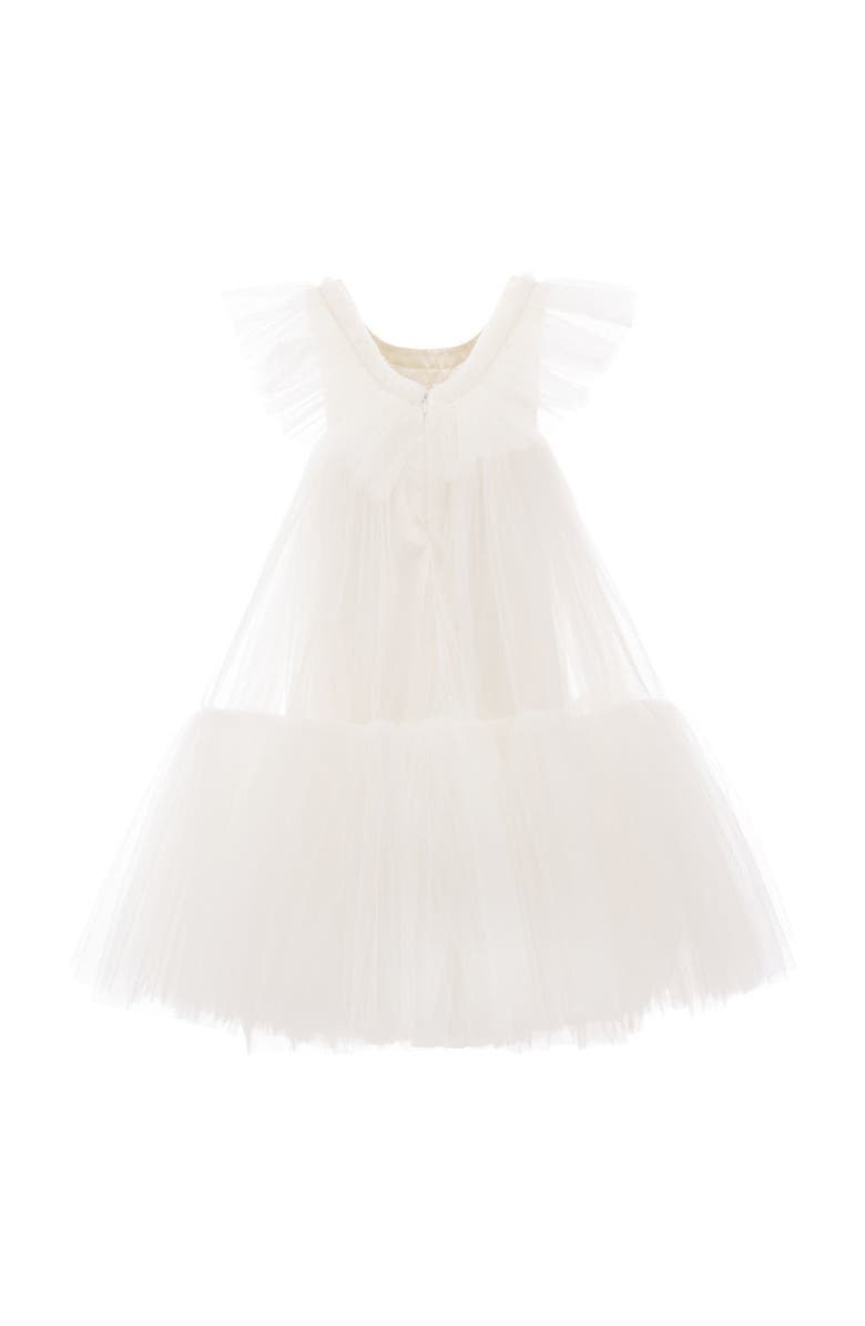 Tulleen Beckwith Dress, Alternate, color, White