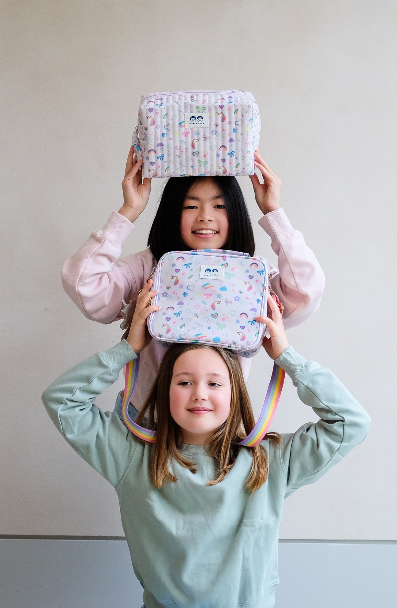 Mimi & Lula My Unicorn Washbag, Alternate, color, Light/ Pastel Purple