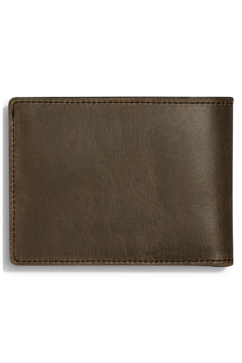 Navigator Leather Wallet, Alternate, color, MOSS