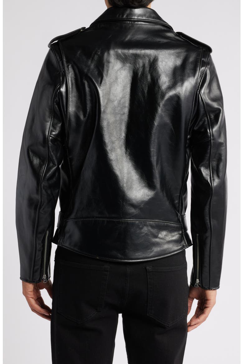 Perfecto Moto Leather Jacket, Alternate, color, BLACK