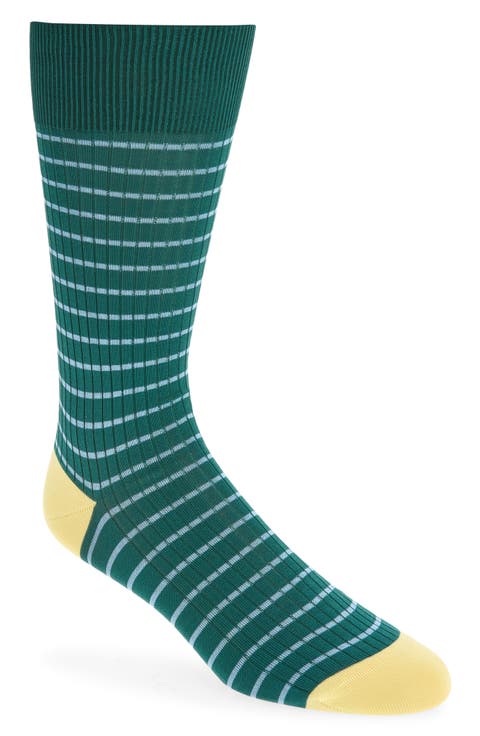 Downe Stripe Dress Socks