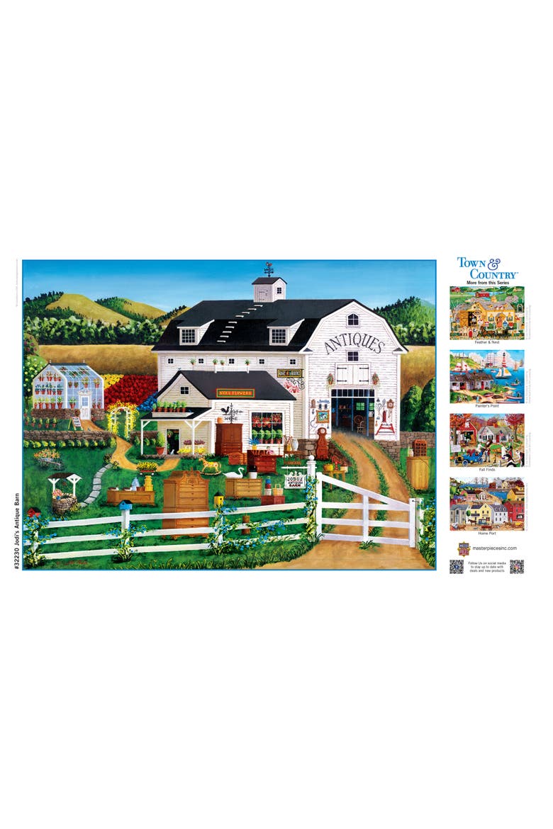 Jodi's Antique Barn 300 Piece Puzzle, Alternate, color, Multicolor