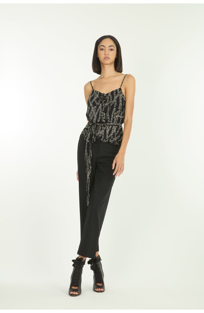 SECRET MISSION Mavis Top, Alternate, color, Black Chain