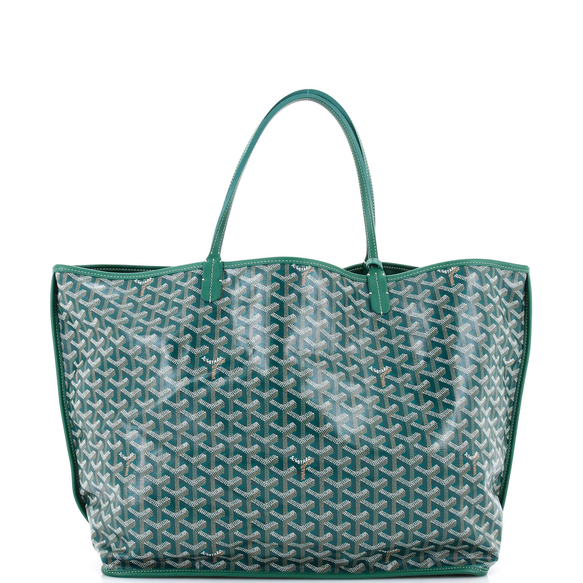 Anjou Reversible Tote Coated Canvas GM, Alternate, color, Green