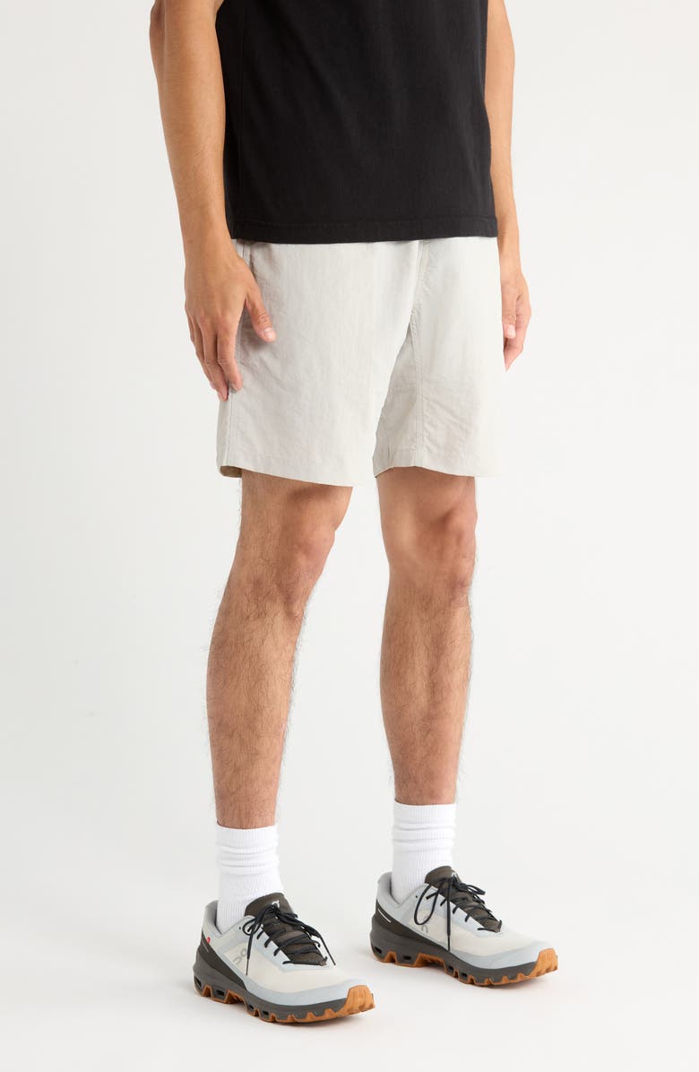 Afield Out Sierra Belted Climbing Shorts, Alternate, color, Grey