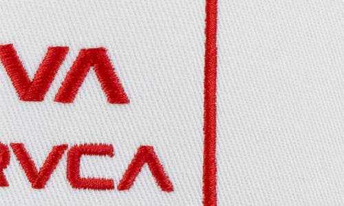 Rvca Aoki Adjustable Trucker Hat In White