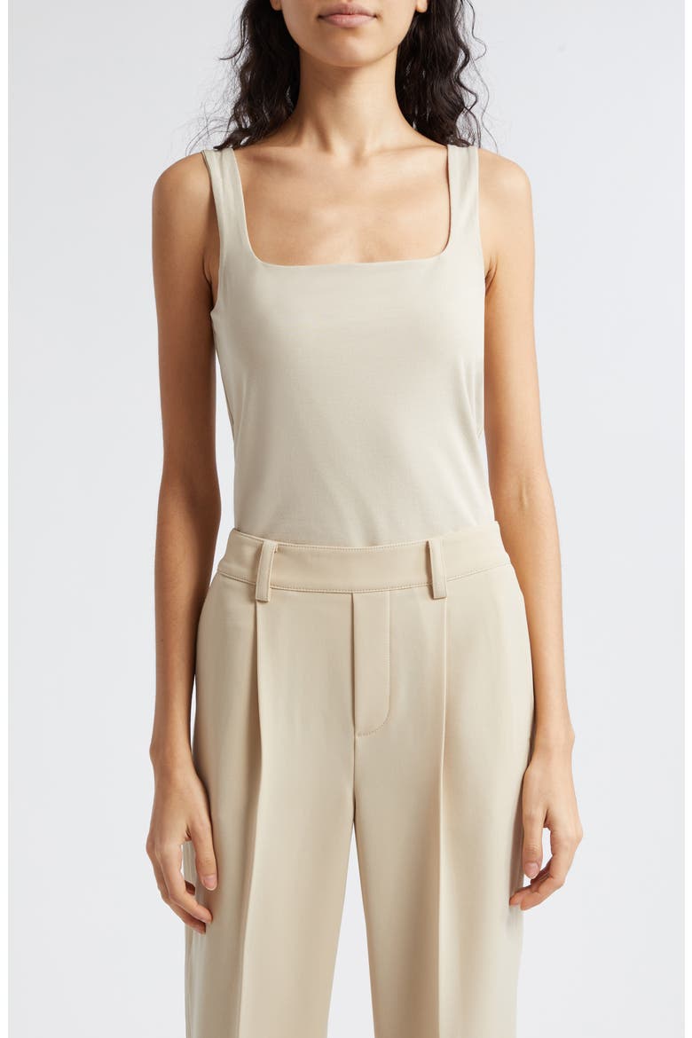 Square Neck Tank, Main, color, WHITE OAK