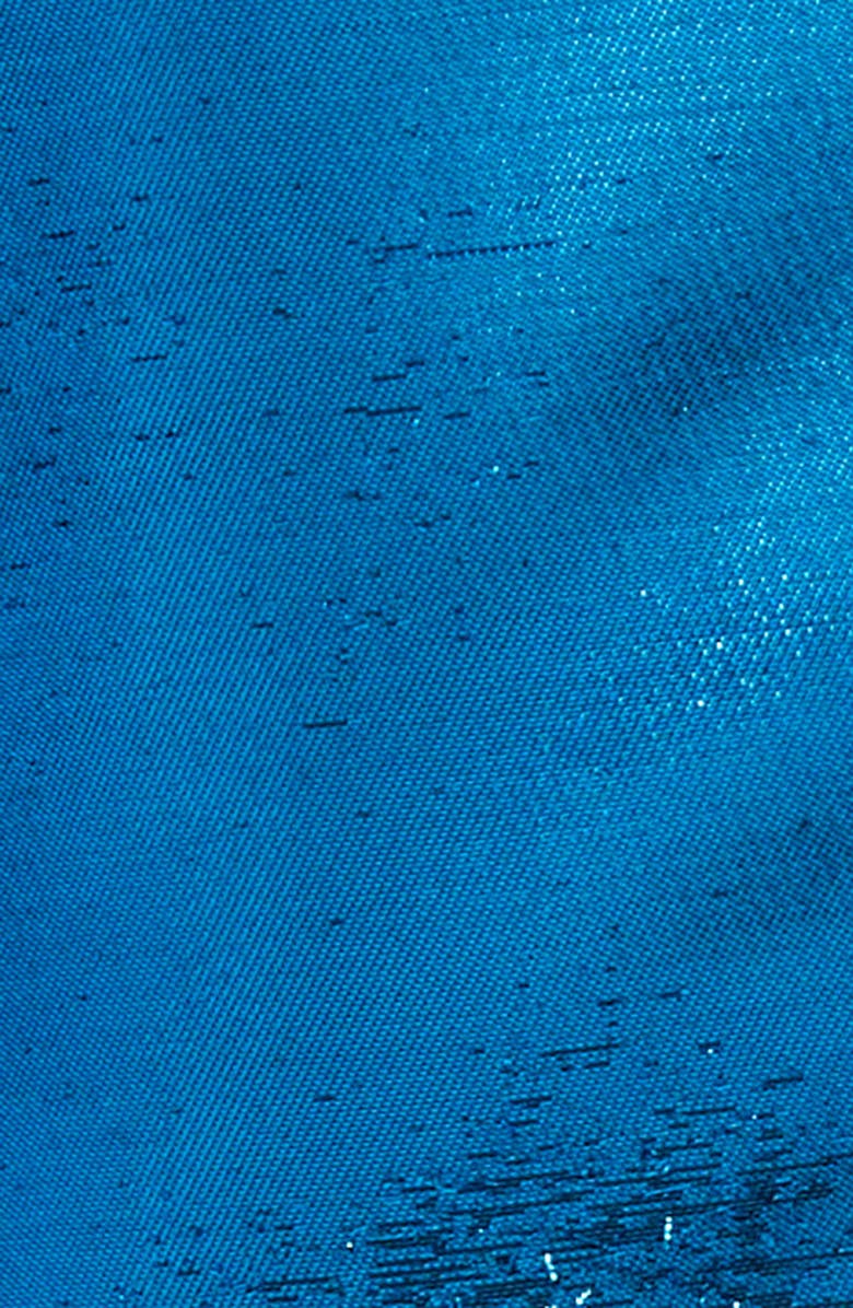 MM6 Maison Margiela Distressed Jacquard Suit Jacket, Alternate, color, Blue