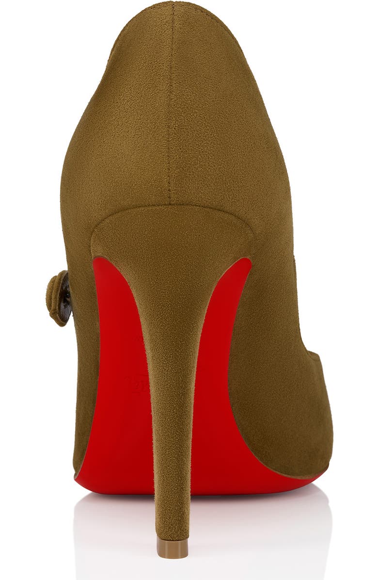 Christian Louboutin Fannylove Mary Jane Pump, Alternate, color, Z092 Bronzo/ Lin Brozno