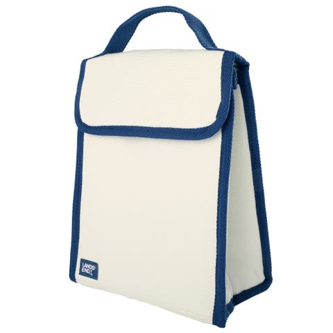 Small Cooler Bag Polyester Canvas, Soft Cooler Lunch Box for Women and Men