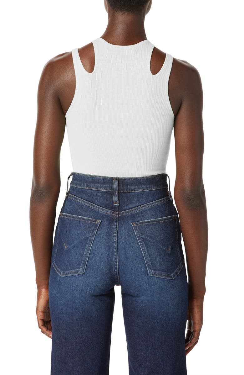 Hudson Jeans Cutout Rib Tank, Alternate, color,
