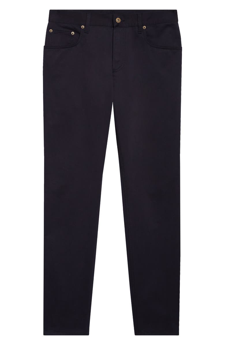 Burberry Fred Slim Leg Pants, Main, color, Silhouette Blue