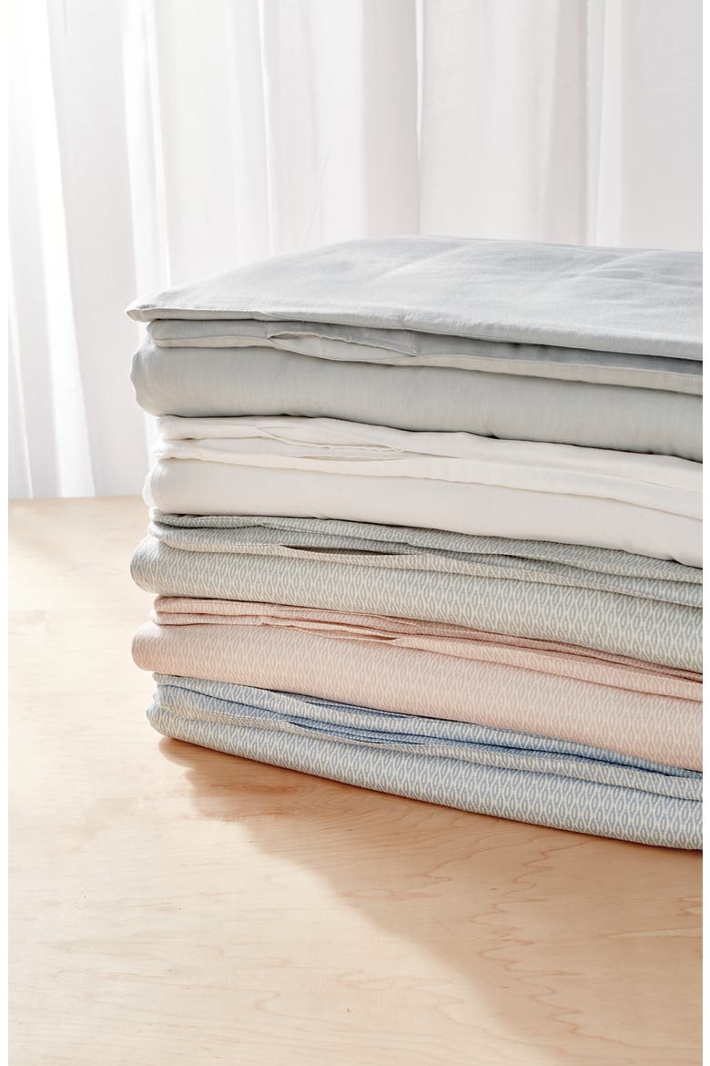 Karma Weighted Blanket Cover, Alternate, color, GREY