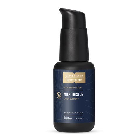 Nanoemulsified Milk Thistle Silymarin Liquid Supplement