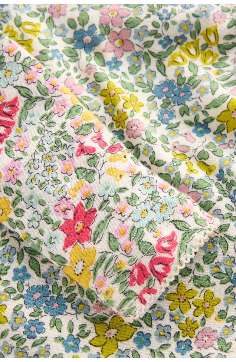 Mini Boden Kids' Floral Pointelle Long Sleeve T-Shirt, Alternate, color, Hotchpotch Floral