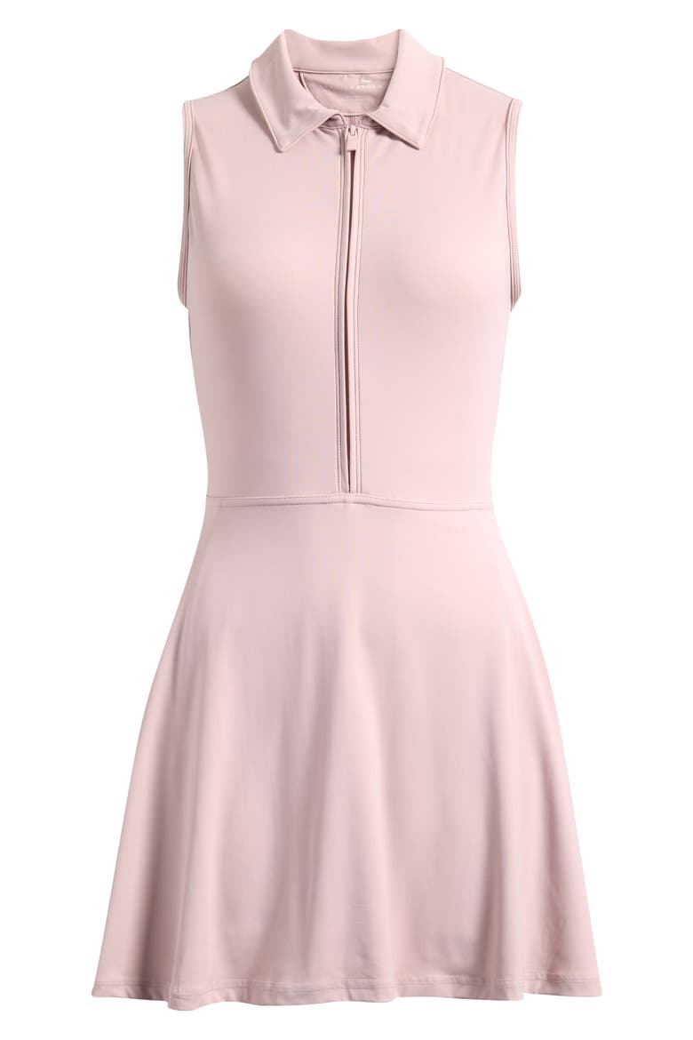 Move Half-Zip Sleeveless Dress, Alternate, color, VIOLET ICE
