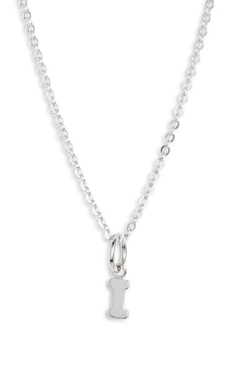 Initial Pendant Necklace