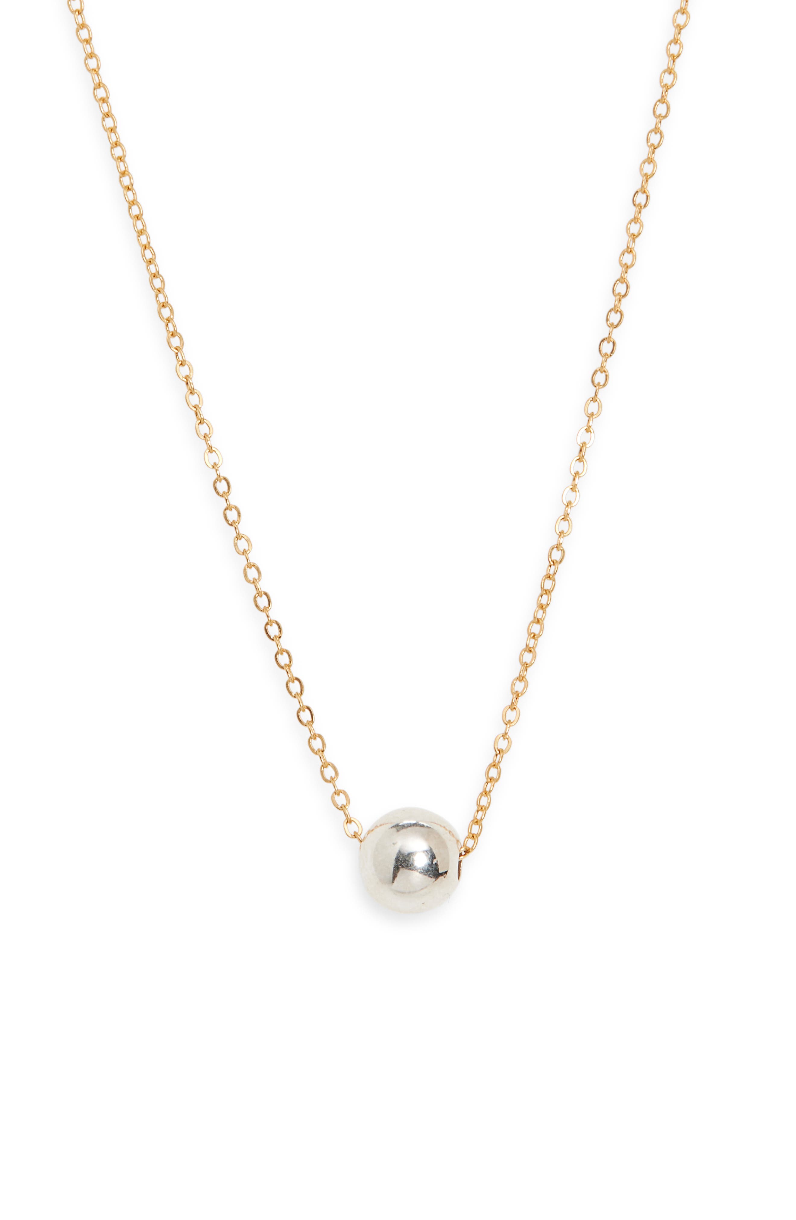 Set & Stones Andie Pendant Necklace in Gold 