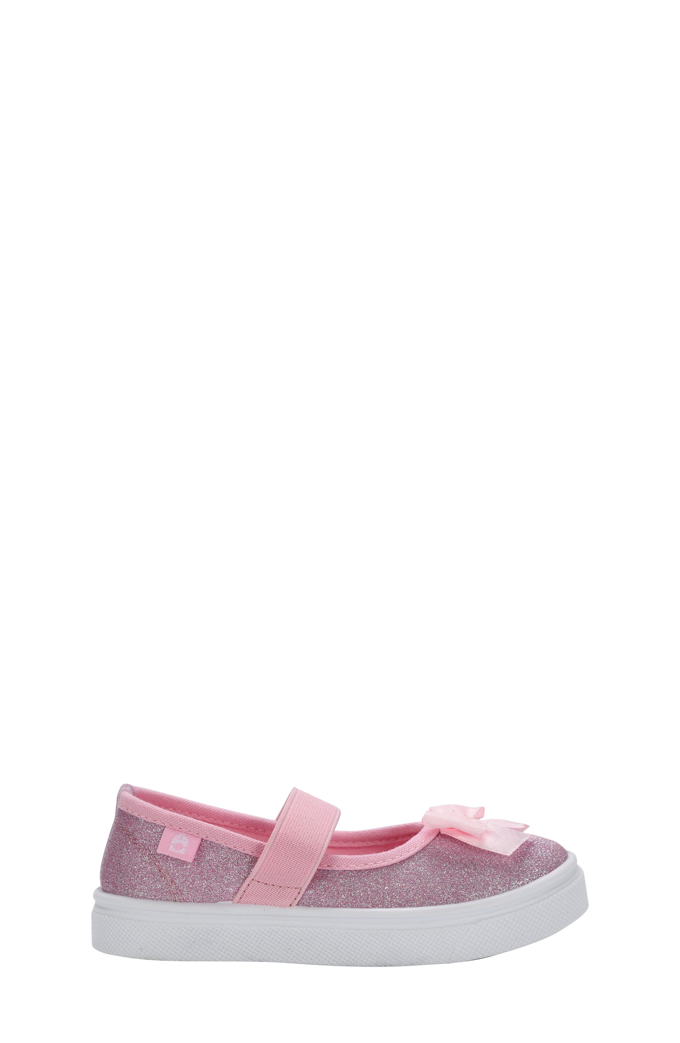 OOMPHIES Kids' Quinn Sneaker, Alternate, color, Pink Glitter