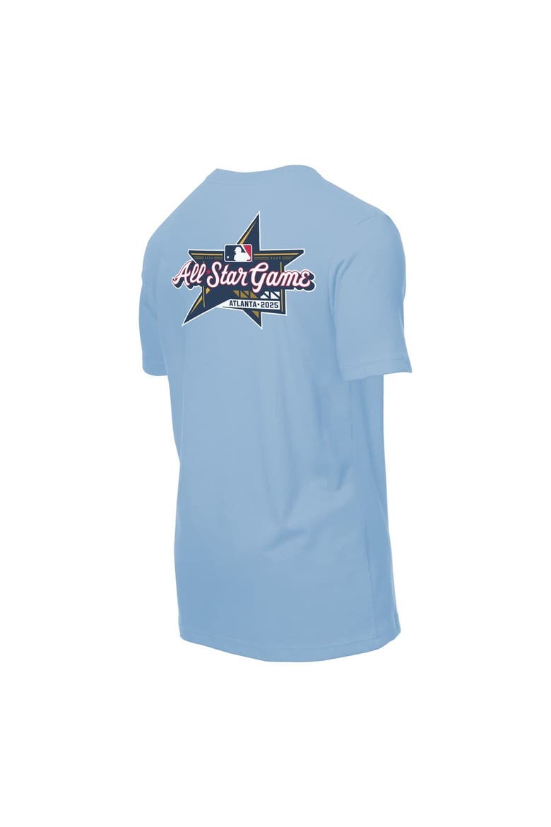 Men's New Era Light Blue Athletics 2025 MLB All-Star Game Workout T-Shirt, Alternate, color, Light Blue
