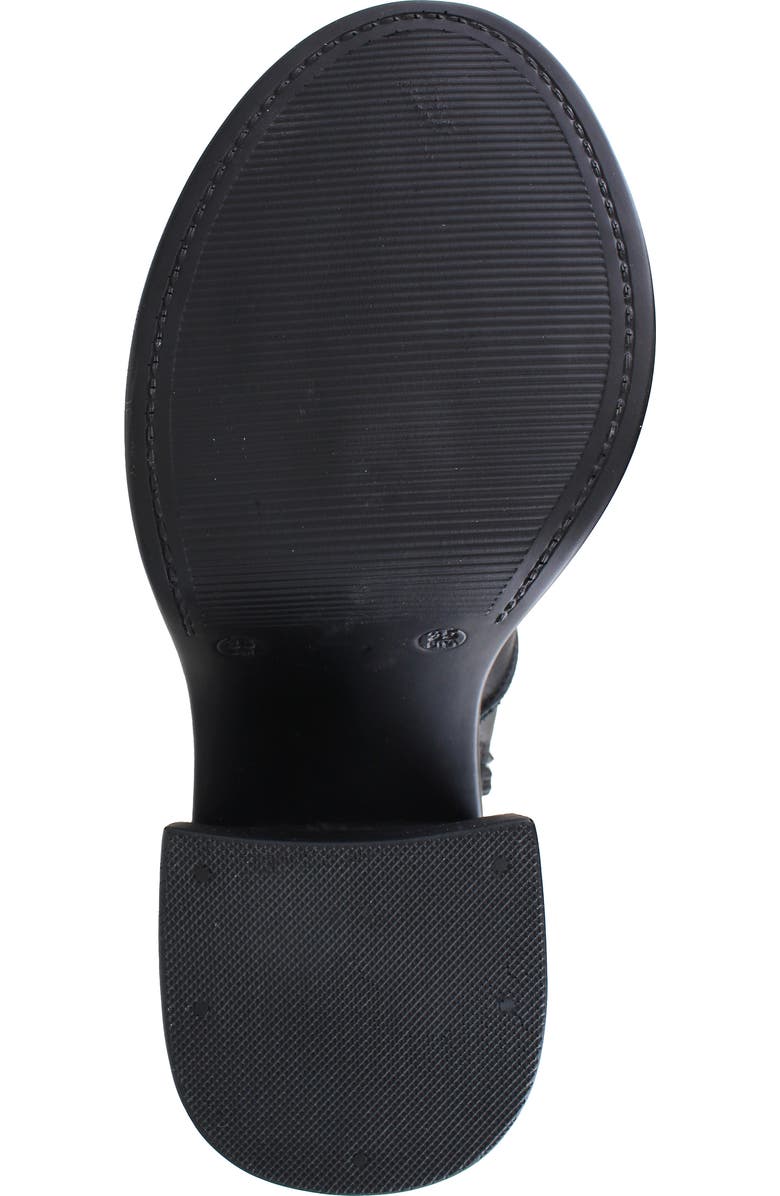 ZIGI Noa Platform Bootie, Alternate, color, Black Leather