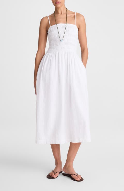 The Peyton Cotton Midi Dress