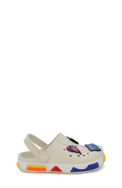 YOKI YOKI KIDS' PLATFORM CLOG WITH PLUSH CHARMS 