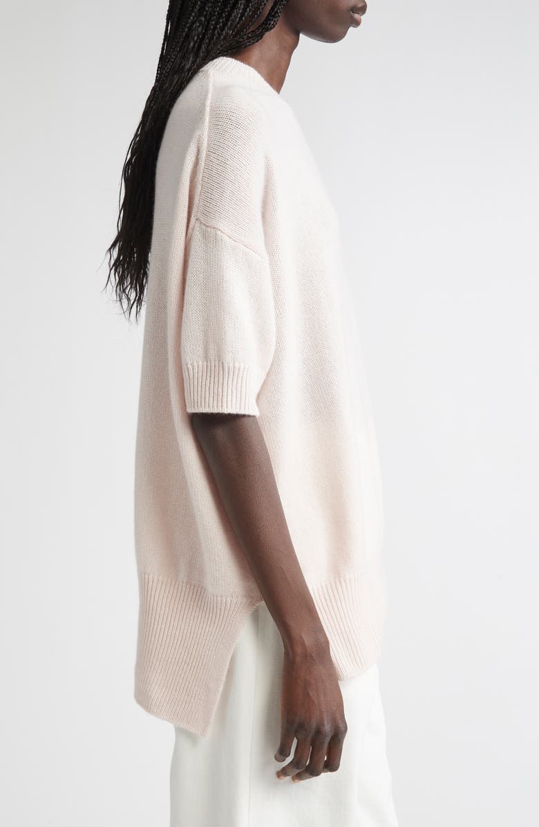 Jil Sander Crewneck Cashmere Sweater, Alternate, color, Morganite