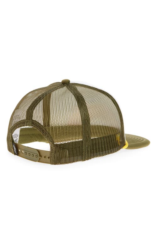 Billionaire Boys Club Arch Logo Trucker Hat In Loden Green