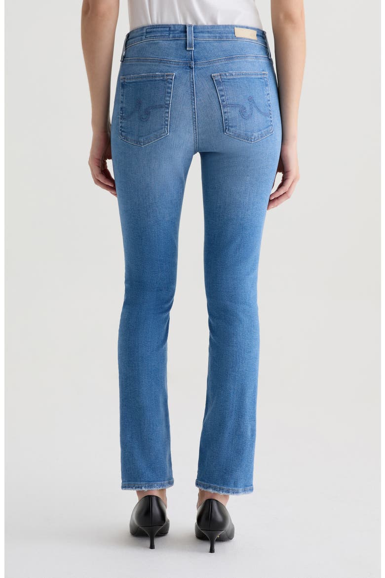 Mari Mid Rise Ankle Slim Straight Leg Jeans, Alternate, color, MINIMALIST