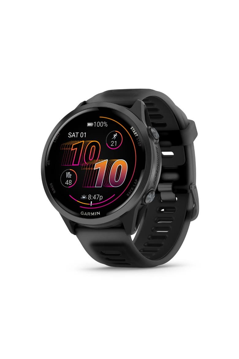 Forerunner 570 - 47MM Fitness Smartwatch, Main, color, Translucent black/black