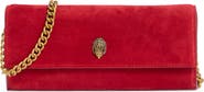 Kurt Geiger London Elongated Suede Clutch