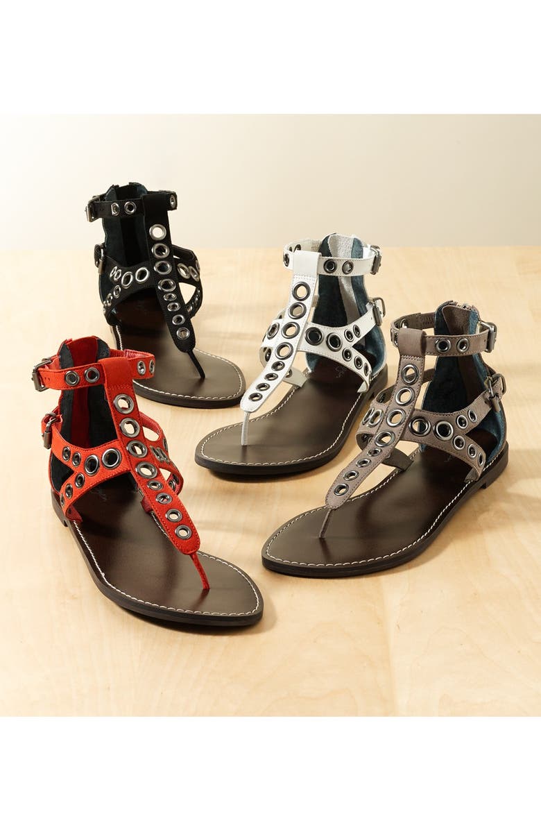 Halogen<sup>®</sup> 'Cardiff' Ankle Strap Thong Sandal, Alternate, color,