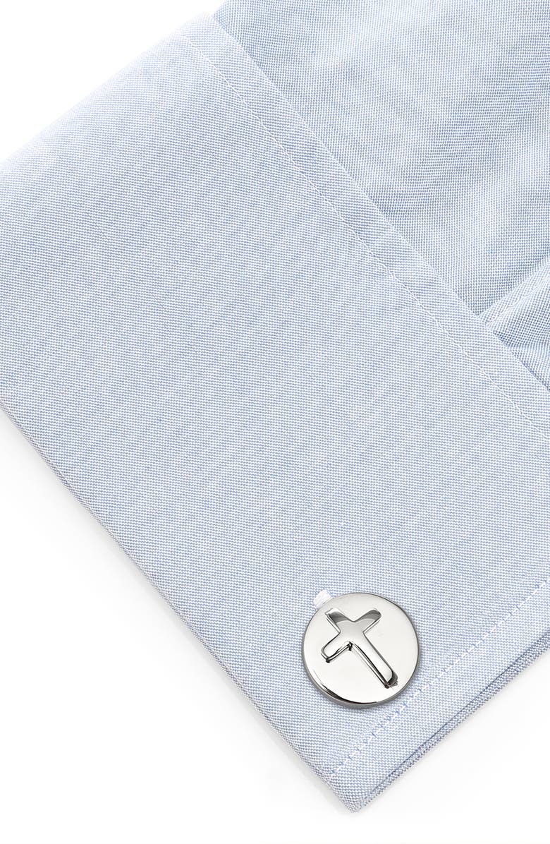 Cufflinks, Inc. Cross Cuff Links, Alternate, color, 