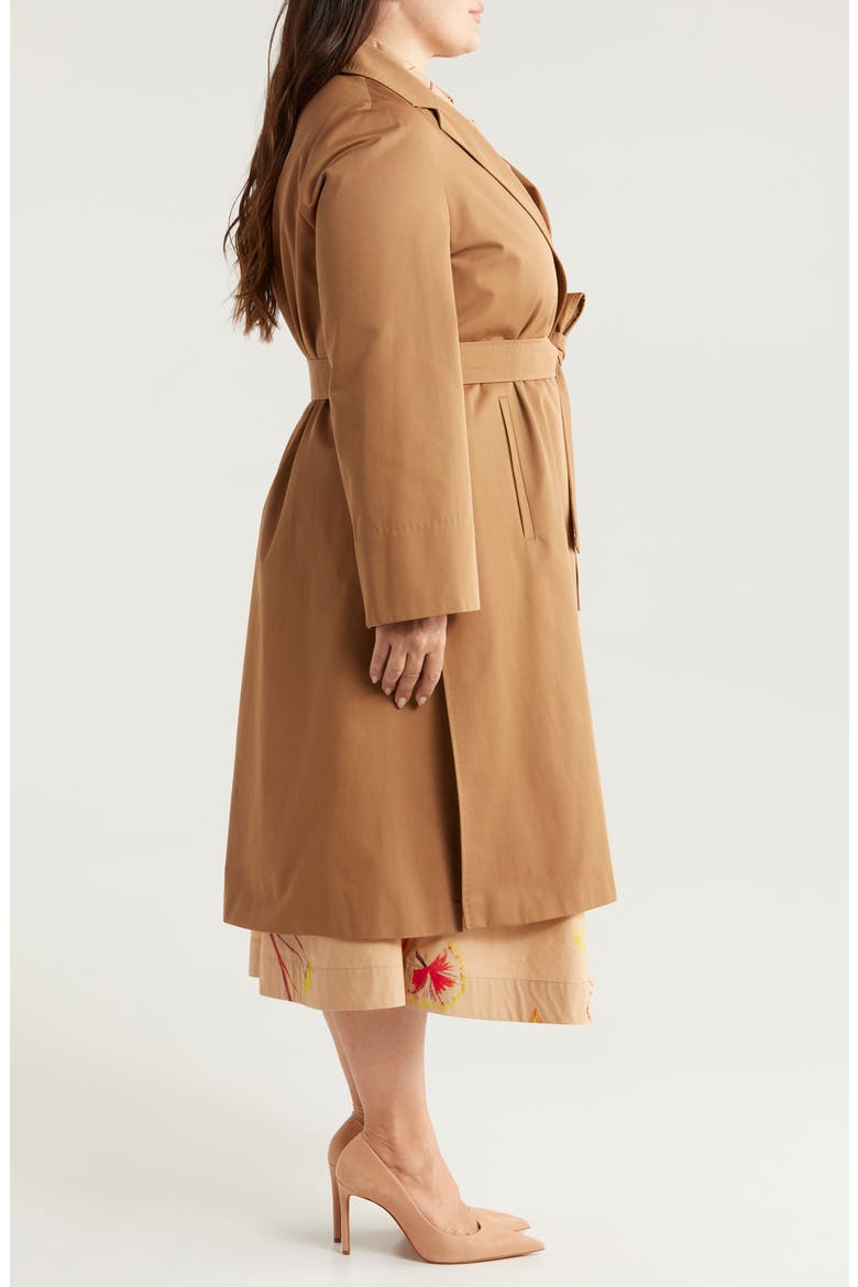 Candido Wrap Trench Coat, Alternate, color, CAMEL
