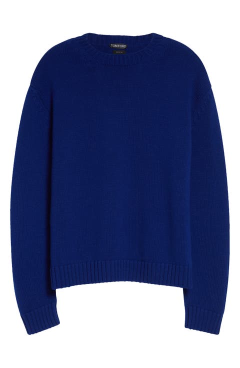 Virgin Wool & Cashmere Crewneck Sweater