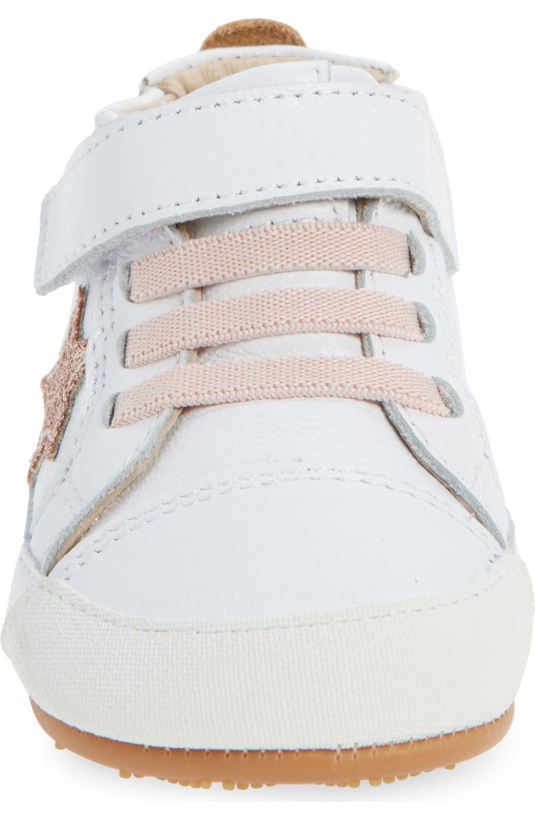 OLD SOLES Kids' Platinum Bub Sneaker, Alternate, color, Snow/Copper/Glam