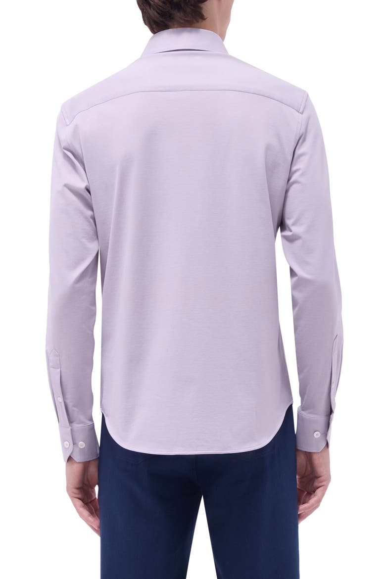 James OoohCotton® Button-Up Shirt, Alternate, color, LILAC