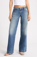 PacSun Kaia Ultimate Low Rise Wide Leg Jeans