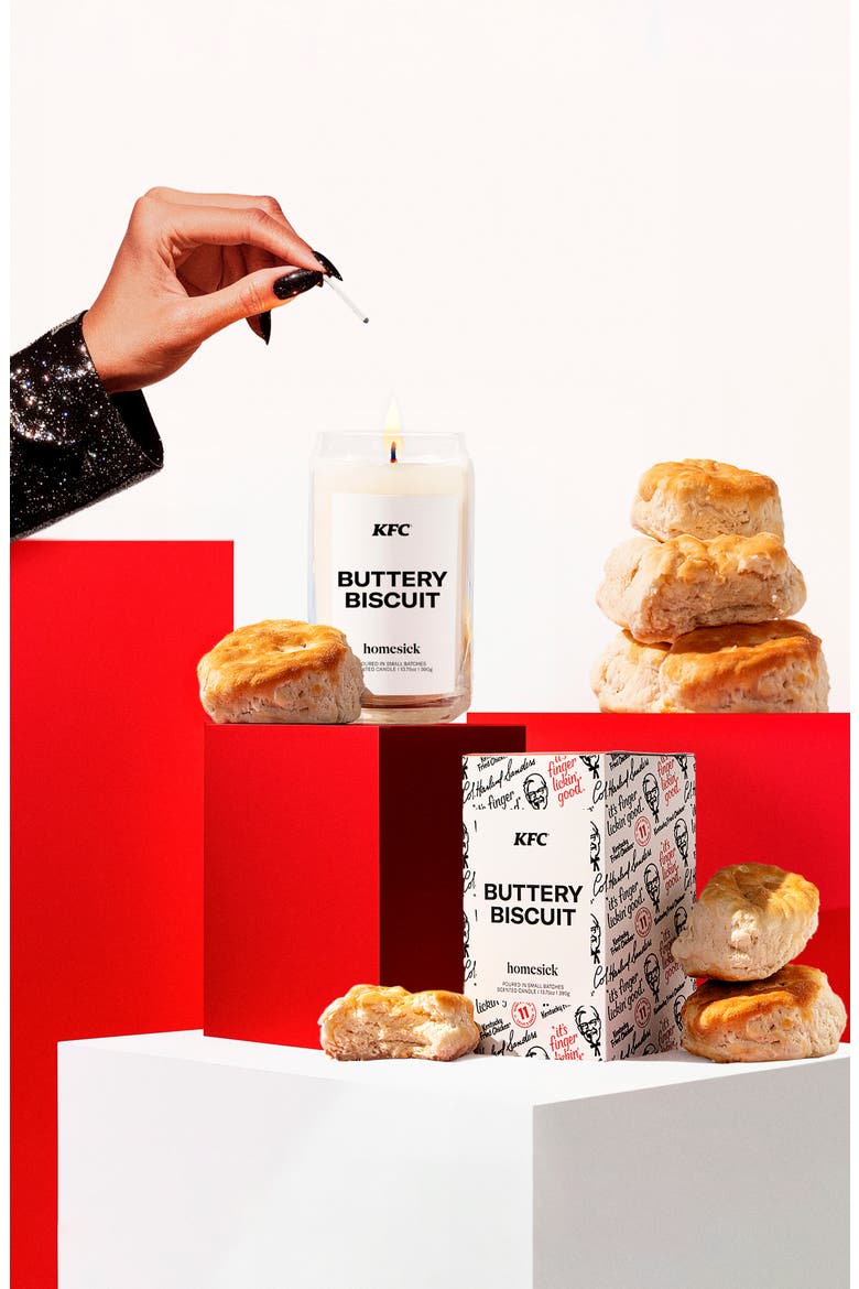 KFC Buttery Biscuit Candle, Alternate, color, NO COLOR