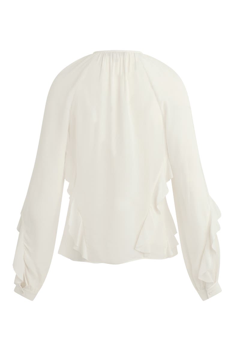 The Because of You Ruffle Top, Alternate, color, IVORY