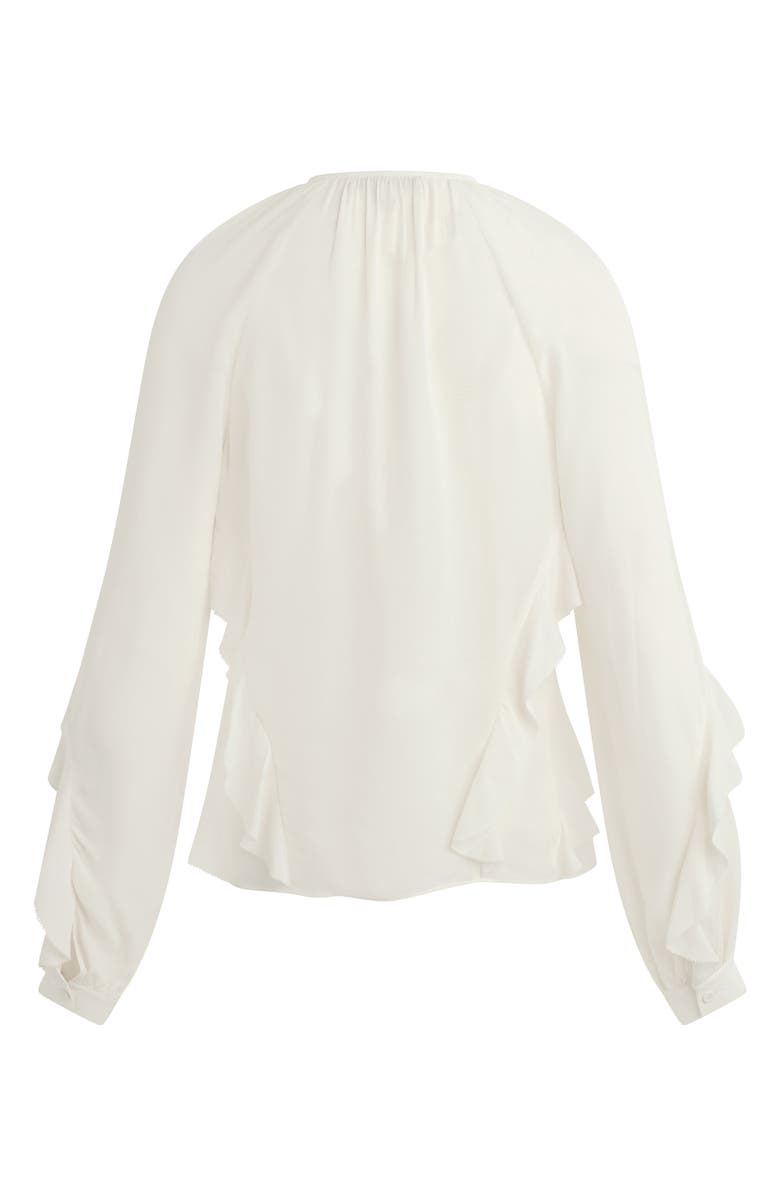 Favorite Daughter The Because of You Ruffle Top, Alternate, color, Ivory