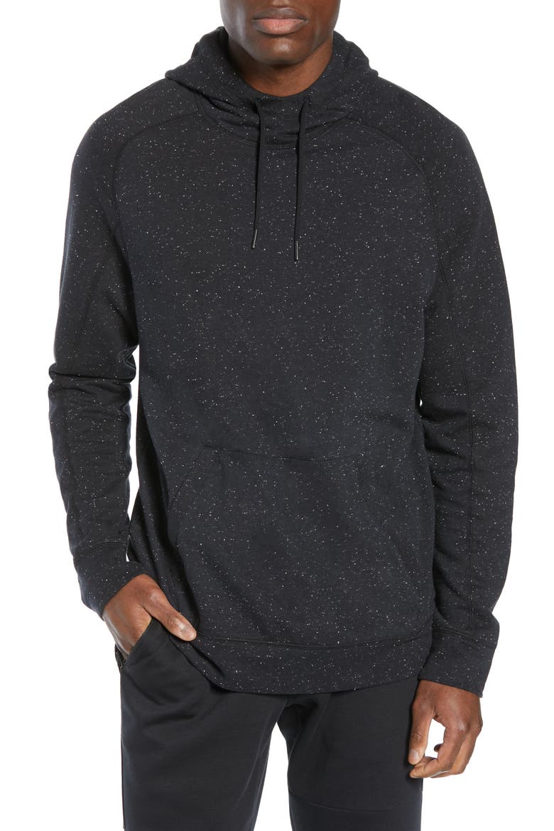 Nep Texture Hoodie, Main, color, BLACK OXIDE NEP